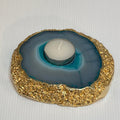 Agate Mother of Pearl Tealight Holder