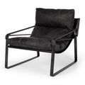 Cowhide Lounge Accent Chair - Home&We