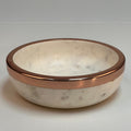 Touch of Rose Gold Marble Bowl