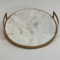 Gold Touch Marble Tray