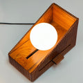 Slide of Joy Teak Table Lamp
