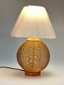 Peaceful Ao Mango Wood Table Lamp